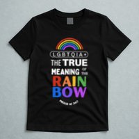 Dr. Jebra Faushay Lgbtqia+ The True Meaning Of The Rain Bow T-Shirt