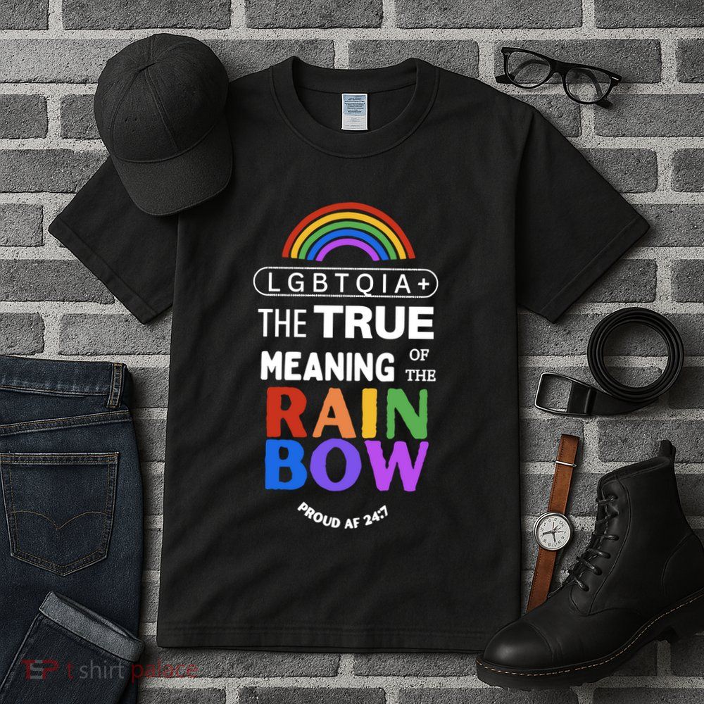 Dr. Jebra Faushay Lgbtqia+ The True Meaning Of The Rain Bow Tall T-Shirt