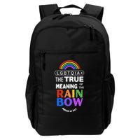 Dr. Jebra Faushay Lgbtqia+ The True Meaning Of The Rain Bow Backpack