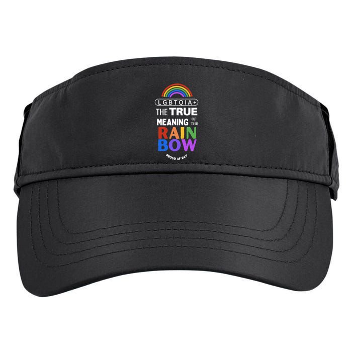 Dr. Jebra Faushay Lgbtqia+ The True Meaning Of The Rain Bow Adult Drive Performance Visor