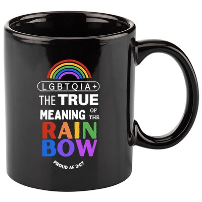 Dr. Jebra Faushay Lgbtqia+ The True Meaning Of The Rain Bow 11oz C Handle Ceramic Mug