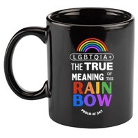 Dr. Jebra Faushay Lgbtqia+ The True Meaning Of The Rain Bow 11oz C Handle Ceramic Mug