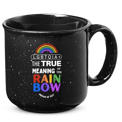 Dr. Jebra Faushay Lgbtqia+ The True Meaning Of The Rain Bow 15oz Campfire Ceramic Mug