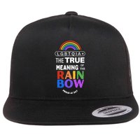 Dr. Jebra Faushay Lgbtqia+ The True Meaning Of The Rain Bow Flatbill Hat