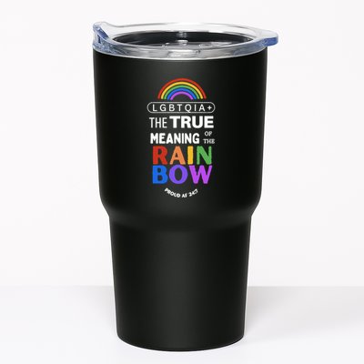 Dr. Jebra Faushay Lgbtqia+ The True Meaning Of The Rain Bow Tumbler