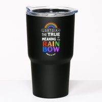 Dr. Jebra Faushay Lgbtqia+ The True Meaning Of The Rain Bow Tumbler