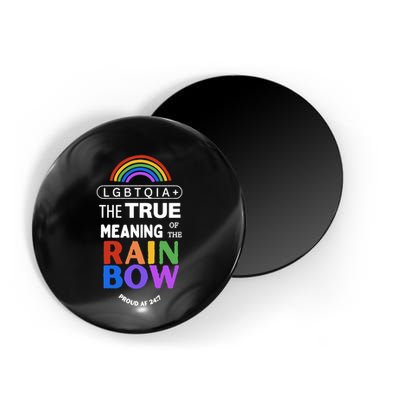 Dr. Jebra Faushay Lgbtqia+ The True Meaning Of The Rain Bow Magnet