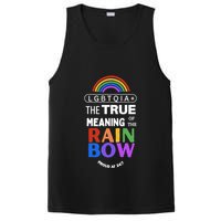 Dr. Jebra Faushay Lgbtqia+ The True Meaning Of The Rain Bow PosiCharge Competitor Tank