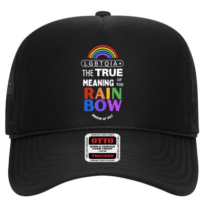 Dr. Jebra Faushay Lgbtqia+ The True Meaning Of The Rain Bow Trucker Hat