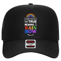 Dr. Jebra Faushay Lgbtqia+ The True Meaning Of The Rain Bow Trucker Hat