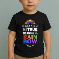 Dr. Jebra Faushay Lgbtqia+ The True Meaning Of The Rain Bow Toddler T-Shirt