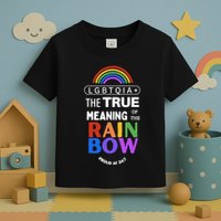 Dr. Jebra Faushay Lgbtqia+ The True Meaning Of The Rain Bow Toddler T-Shirt