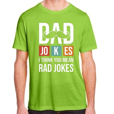 Dad Jokes Funny Father T Adult ChromaSoft Performance T-Shirt