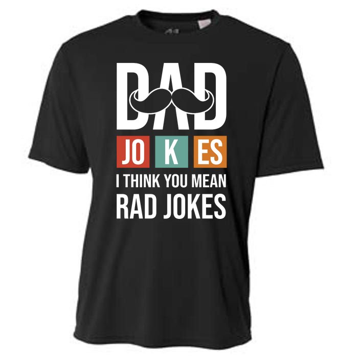 Dad Jokes Funny Father T Cooling Performance Crew T-Shirt