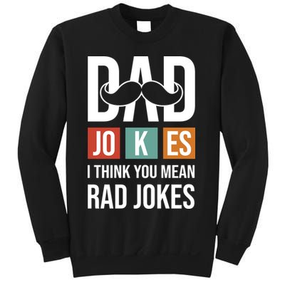 Dad Jokes Funny Father T Sweatshirt