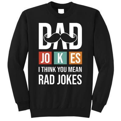 Dad Jokes Funny Father T Sweatshirt