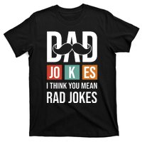 Dad Jokes Funny Father T T-Shirt