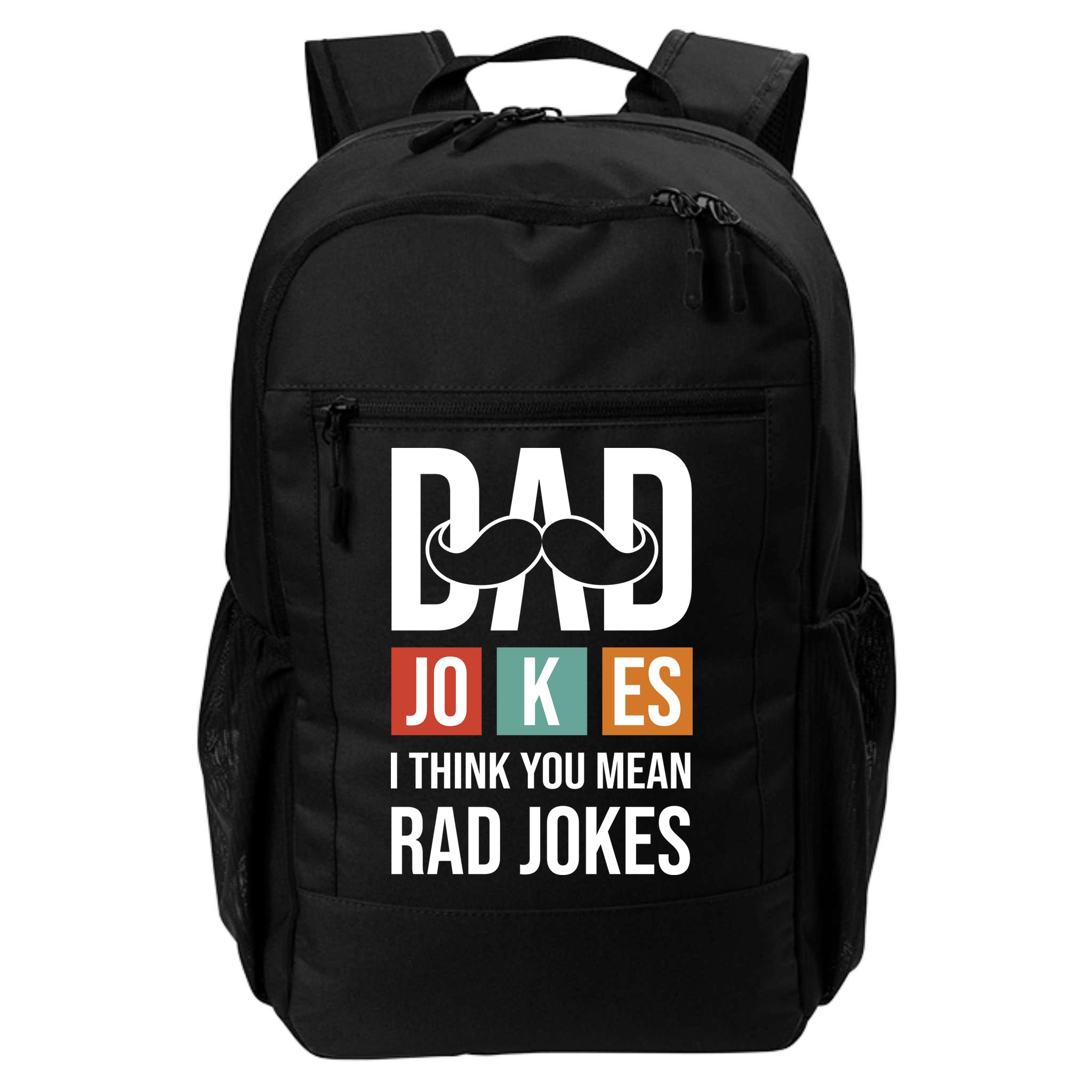 Dad Jokes Funny Father T Backpack