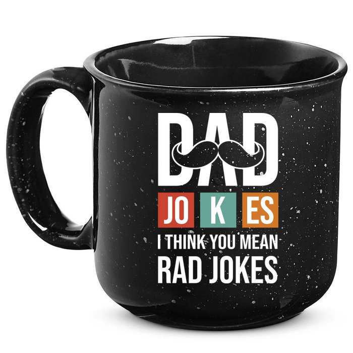 Dad Jokes Funny Father T 15oz Campfire Ceramic Mug