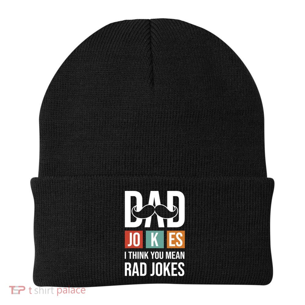 Dad Jokes Funny Father T Beanie