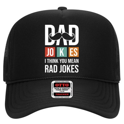 Dad Jokes Funny Father T Trucker Hat