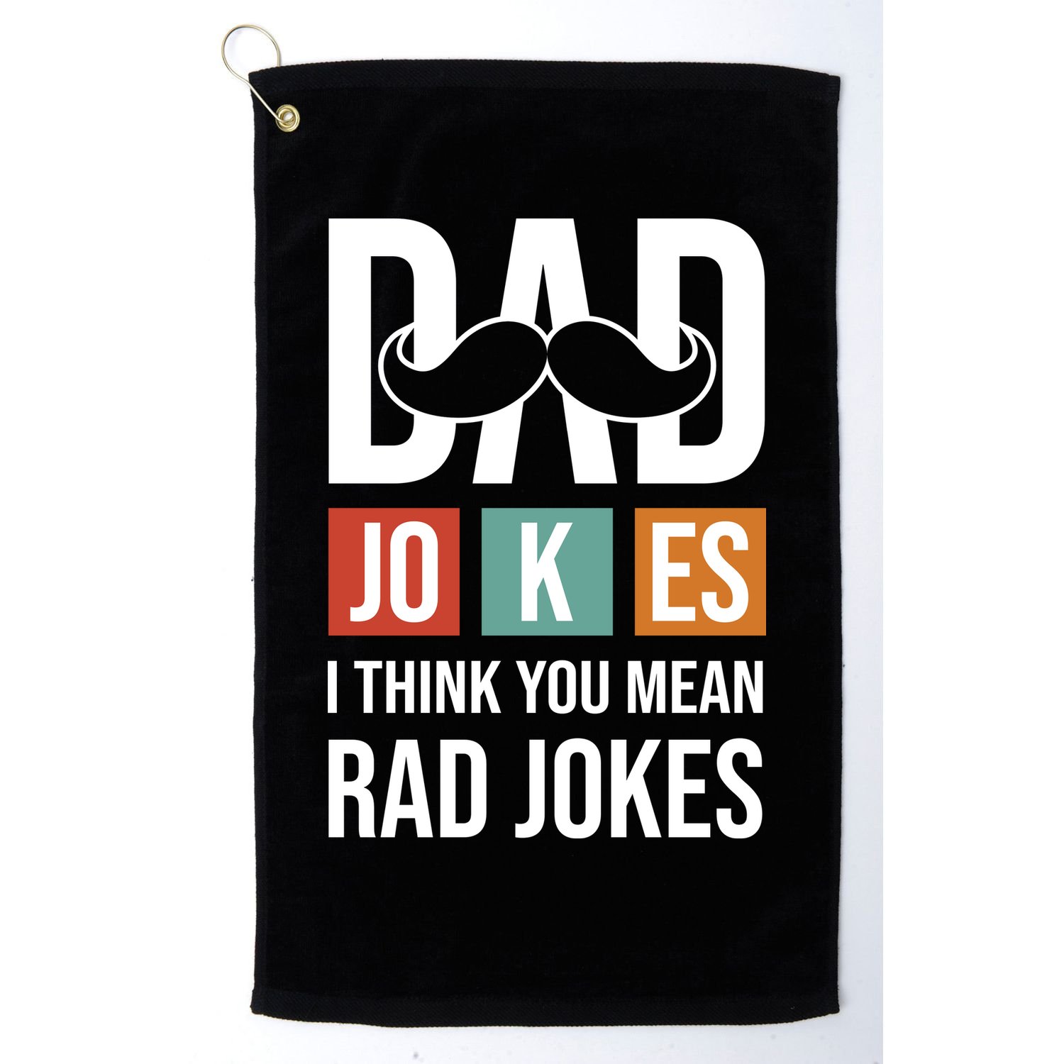 Dad Jokes Funny Father T Golf Towel