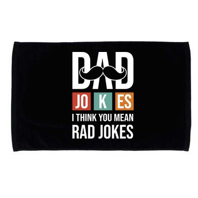 Dad Jokes Funny Father T Microfiber Hand Towel