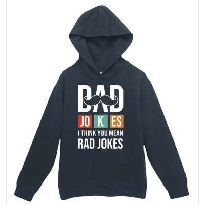 Dad Jokes Funny Father T Urban Pullover Hoodie