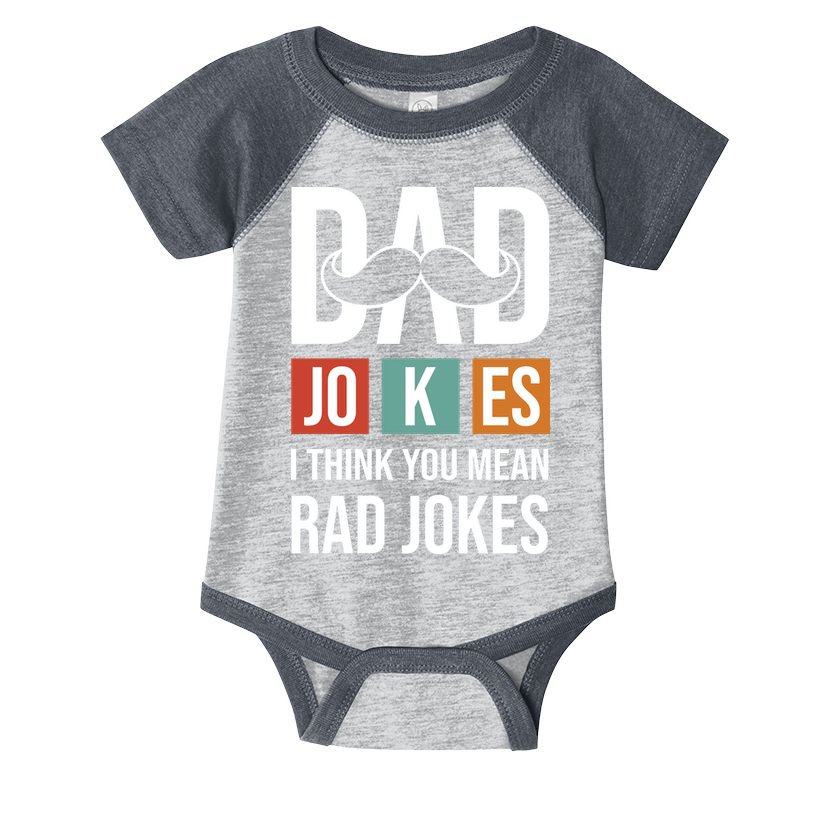 Dad Jokes Funny Father T Infant Baby Jersey Bodysuit