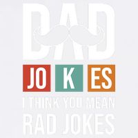 Dad Jokes Funny Father T Garment-Dyed Sweatshirt