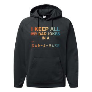 Dad Jokes For Dad Database Performance Fleece Hoodie