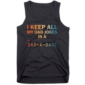 Dad Jokes For Dad Database Tank Top