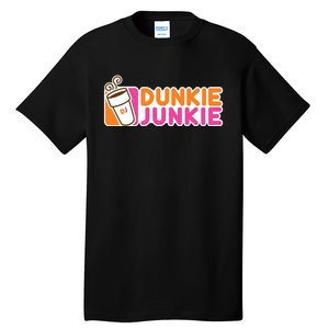 Dunkie Junkie Gift Funny Coffee Lover Gift Gift Tall T-Shirt