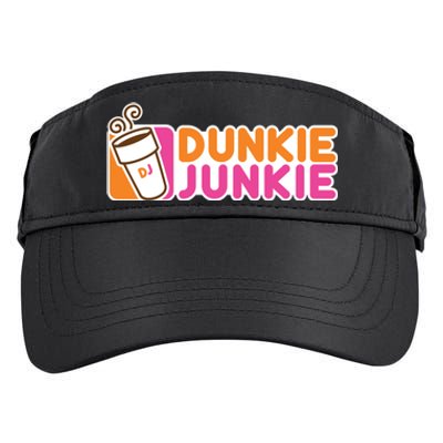 Dunkie Junkie Gift Funny Coffee Lover Gift Gift Adult Drive Performance Visor