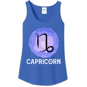 December January Horoscope Capricorn Star Zodiac Sign Gift Ladies Essential Tank