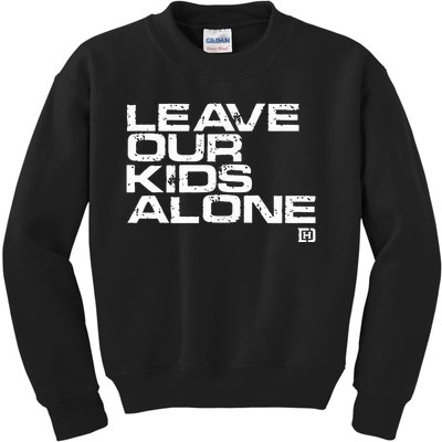 David J Harris Jr Leave Our Alone Kids Sweatshirt