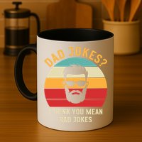 Dad Jokes I Think You Mean Rad Jokes Funny Dads Mug