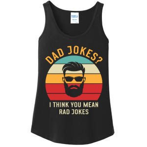 Dad Jokes I Think You Mean Rad Jokes Funny Dads Ladies Essential Tank