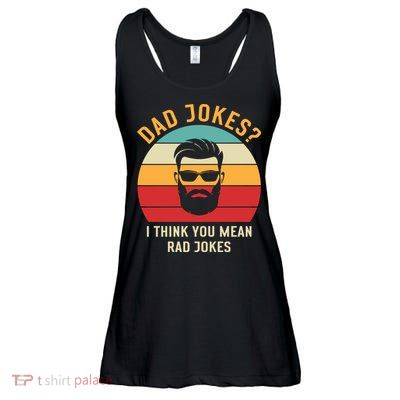 Dad Jokes I Think You Mean Rad Jokes Funny Dads Ladies Essential Flowy Tank