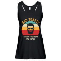 Dad Jokes I Think You Mean Rad Jokes Funny Dads Ladies Essential Flowy Tank