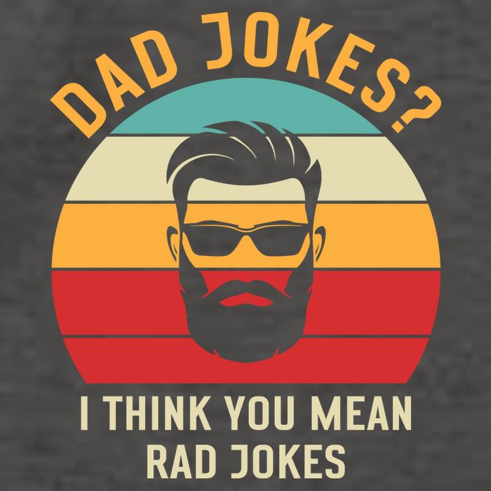Dad Jokes I Think You Mean Rad Jokes Funny Dads Vector Backpack