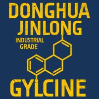 Donghua Jinlong Industrial Grade Glycine Women's V-Neck T-Shirt