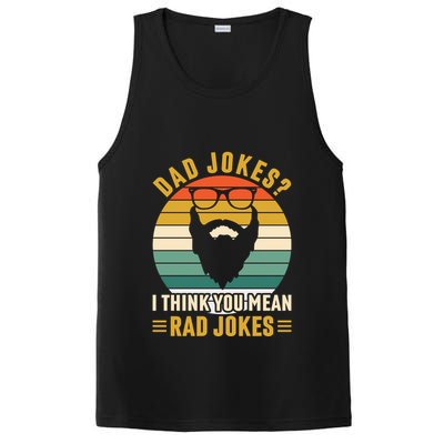 Dad Jokes I Think You Mean Rad Jokes Funny Fathers Day PosiCharge Competitor Tank