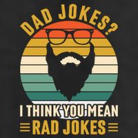 Dad Jokes I Think You Mean Rad Jokes Funny Fathers Day Golf Towel