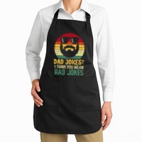 Dad Jokes I Think You Mean Rad Jokes Retro Fathers Day Apron