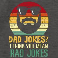 Dad Jokes I Think You Mean Rad Jokes Retro Fathers Day Vector Backpack