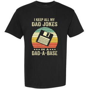 Dad Jokes In Dadabase Garment-Dyed Heavyweight T-Shirt