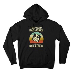 Dad Jokes In Dadabase Hoodie