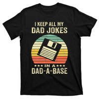 Dad Jokes In Dadabase T-Shirt