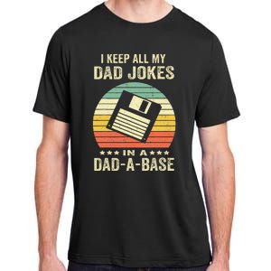 Dad Jokes In Dadabase Adult ChromaSoft Performance T-Shirt